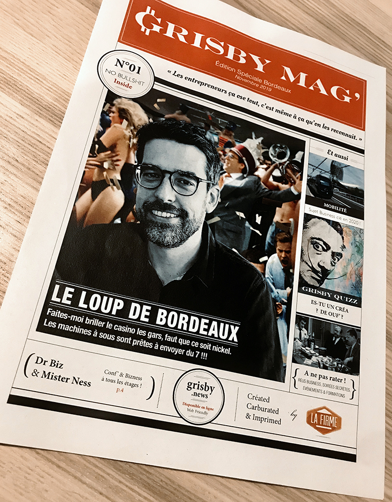 Grisby Magazine La Firme Club Affaires Business Réseau Chefs Entreprises Bordeaux