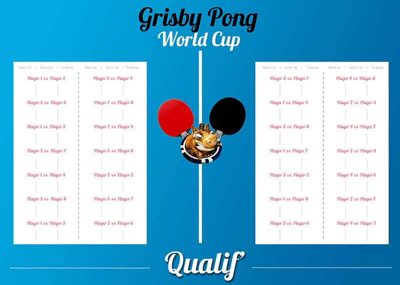 Grisby Pong Qualification